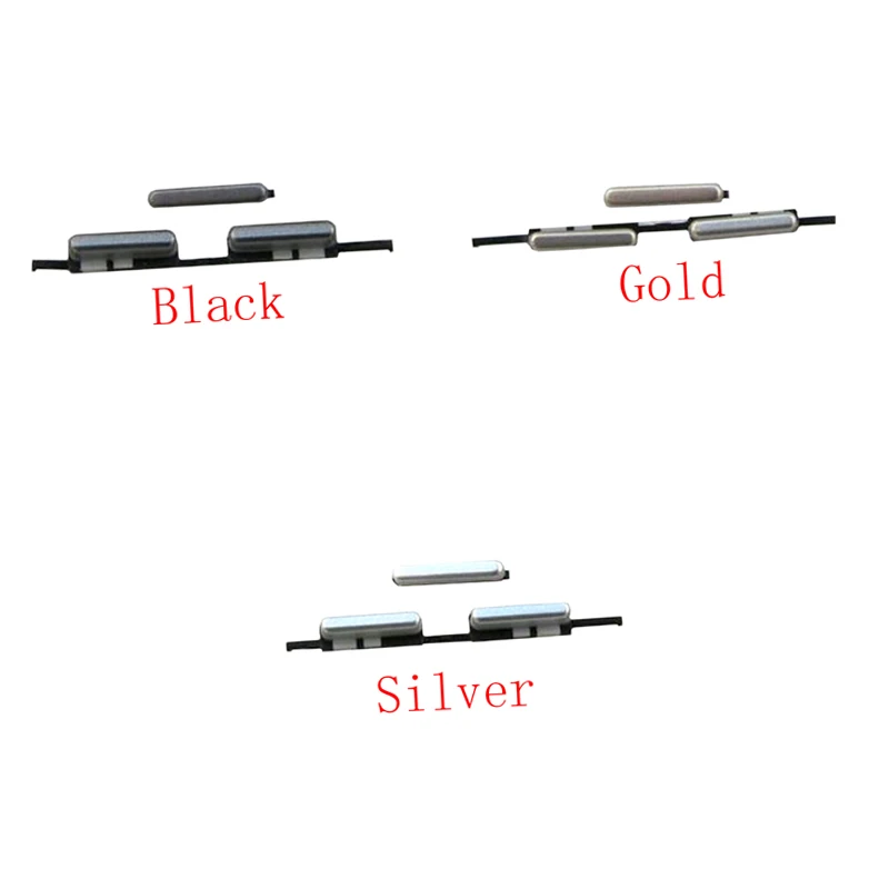 2Pcs/1Set Power On Off Swith Volume Button Side Key For Samsung Galaxy J5 J7 2016 J510 J710 J510F J510FN J510H J710F J710H J710M