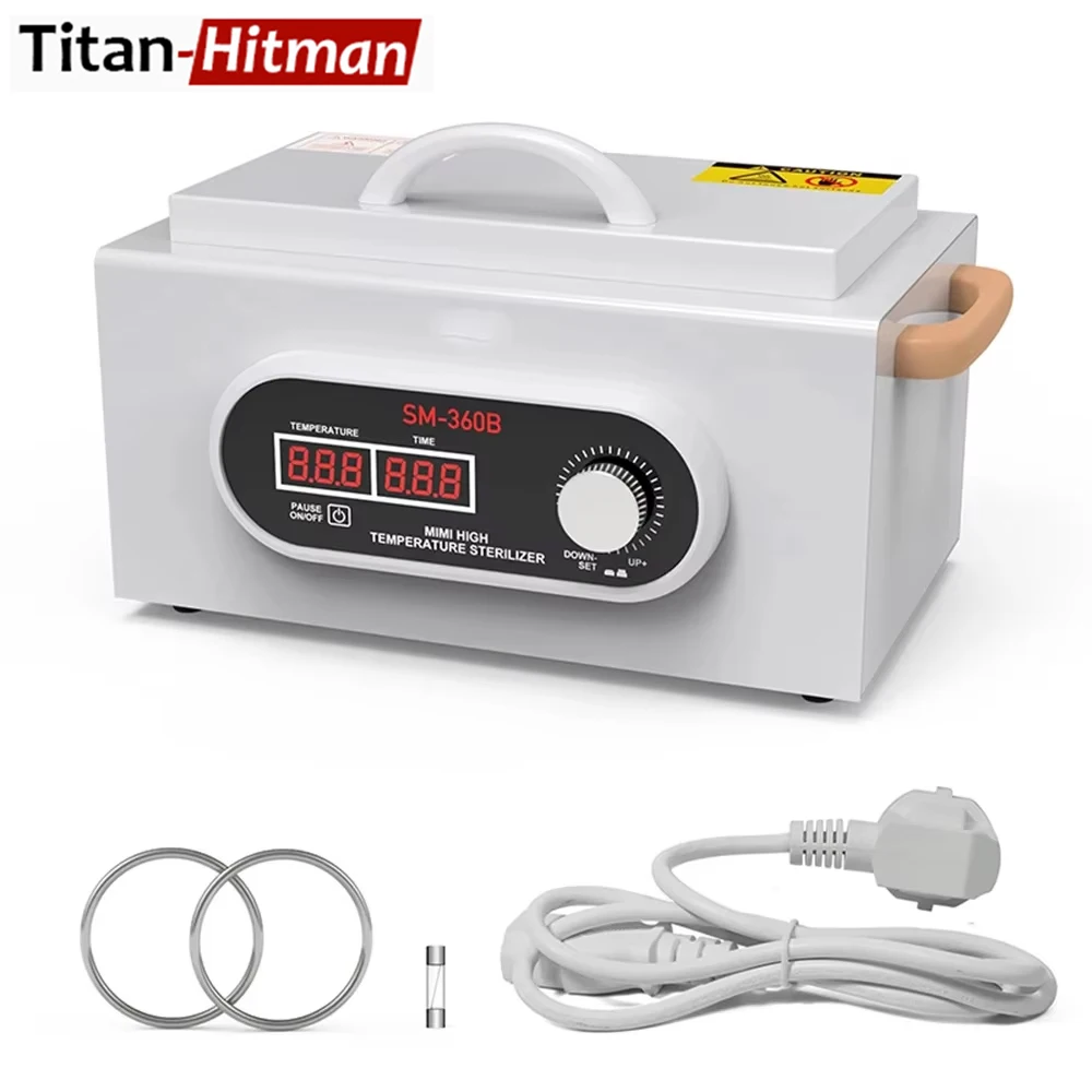 Disinfection Box Tool Sterilizer Nail Art High Temperature Dry Heat Dental Surgical Knife Sterilization Cabinet Salon  Household