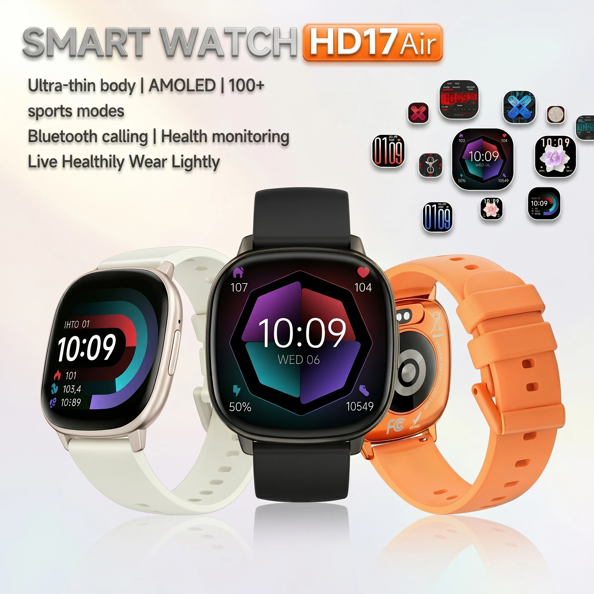 HD17 Air Smart Watch 1.73