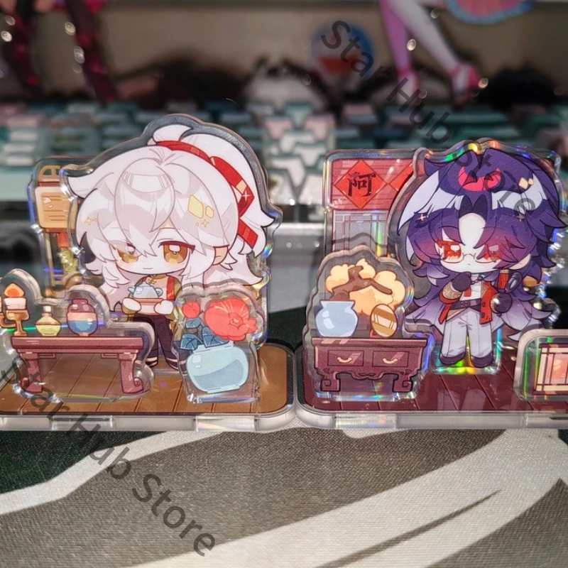 Honkai: Star Rail Blade Sparkle YaoGuang Badge Small Standing Sign Cosplay Colleagues Game Related Products Souvenir Gifts Anime