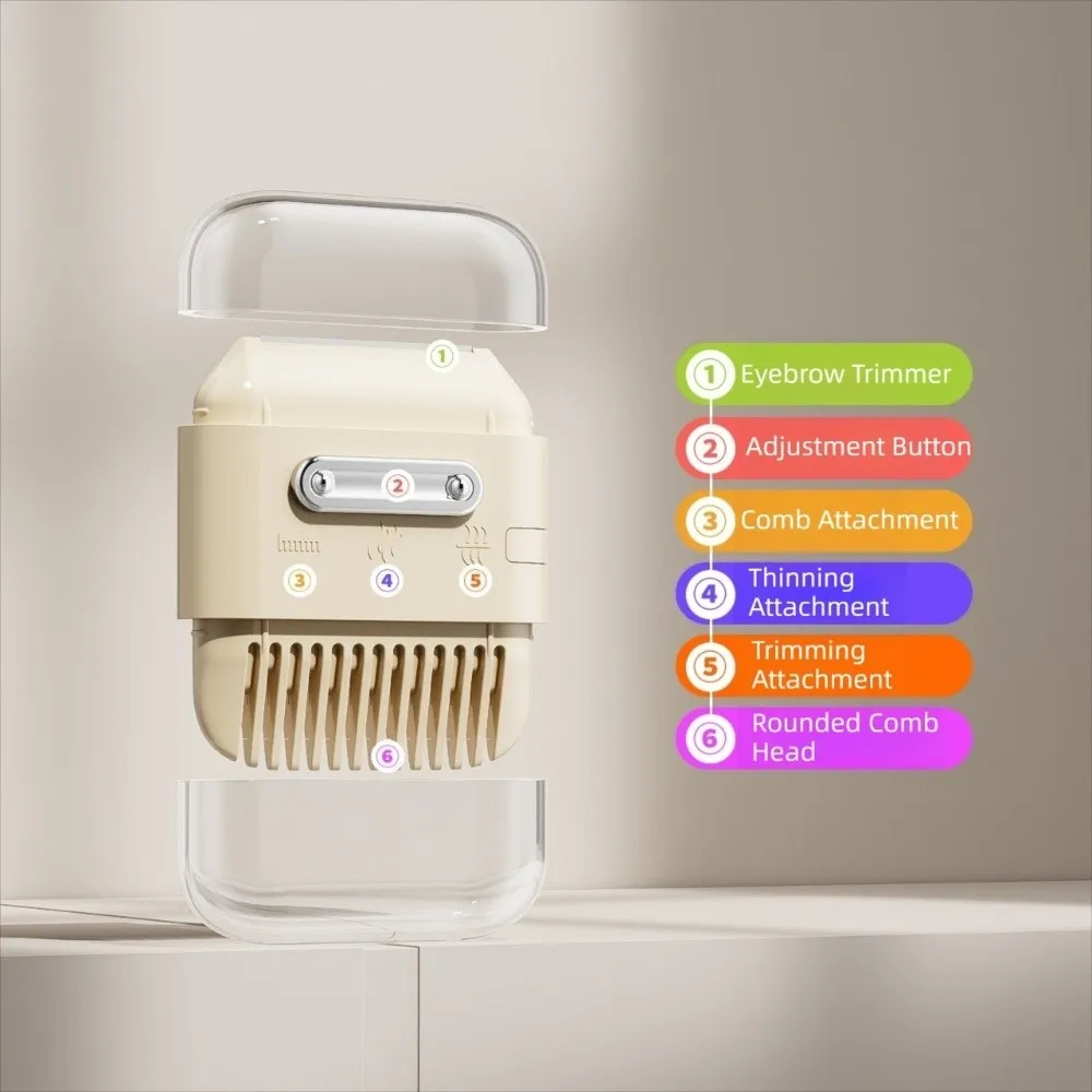 Double Headed Hair Cutting Trimmer Combs Multifunctional Thinning Beauty Manual Bangs Cutter Haircut Styling Hair Trimming Razor