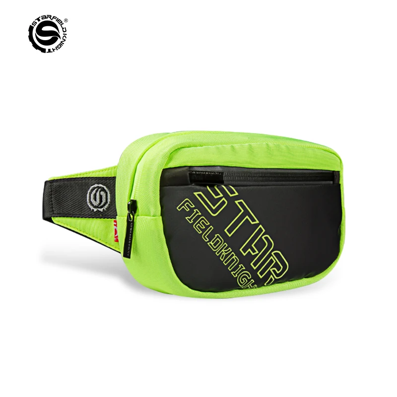 SFK Green Motorcycle Front Chest Bag Waist Bag Crossbody Bag Multifunctional Men Women Bicycle Outdoor Sports Riding Gears Pack