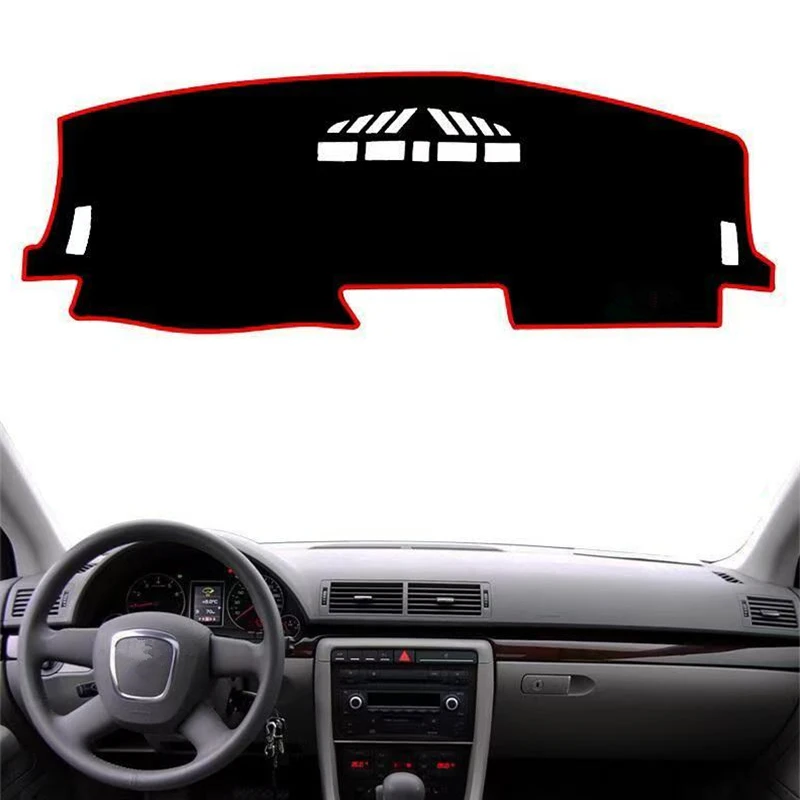 For Audi A4 B6 B7 2002 2003 2004 2005-2008 Anti-UV Dashmat Dashboard Cover Mat Pad Dash Sunshield Protect Carpet Car Accessories