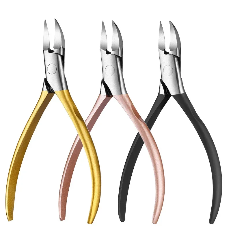 1Pcs Nail Cuticle Nipper Dead Skin Remover Scissor Stainless Steel Tweezer Clipper Manicure Professional Tool Trimmer