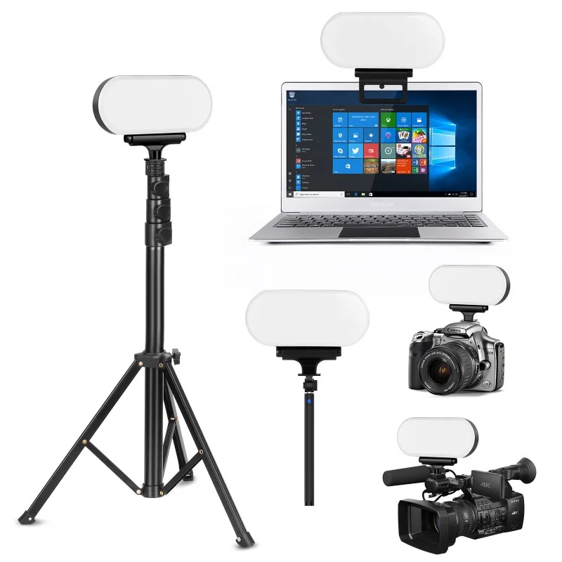 LED mobile phone filling light rechargeable camera portable selfie light SLR shooting mini pocket light ringlight