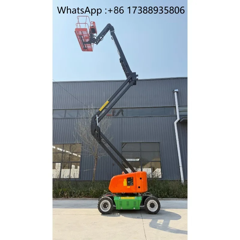 16m 230kg Electric Articulated Boom Lift Hydraulic Aerial Work Platform for Construction