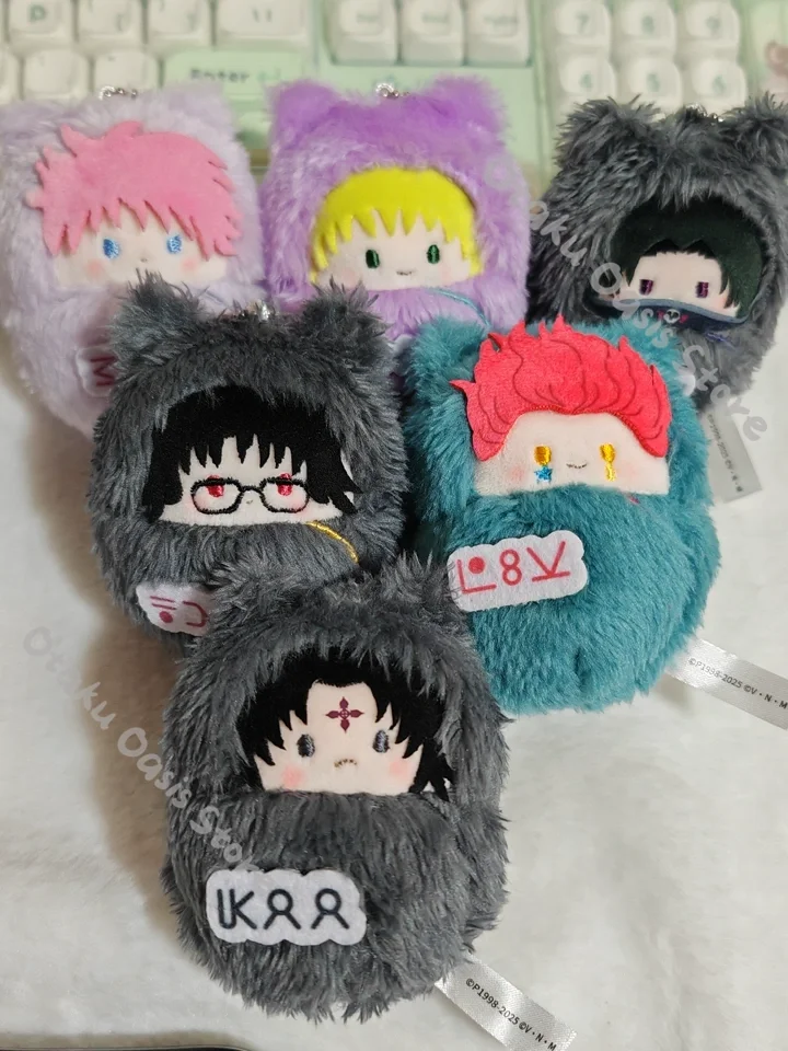 HUNTER X  Feitan Pōtoo Shizuku Machi Hyskoa·Morroh Chrollo Lucilfer Cosplay Plushie Pendant Genuine Puppet Maumet Moppet