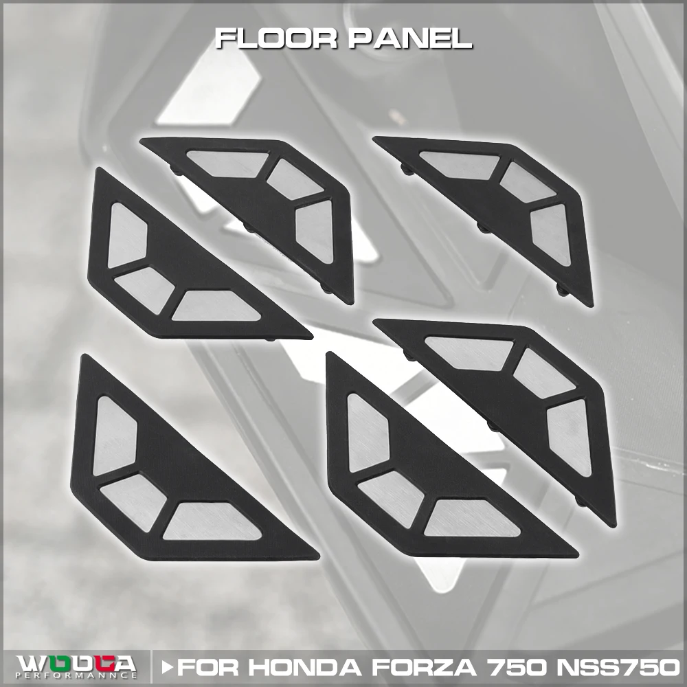 Forza 750 Floor Panel Kit For Honda Forza750 Forza 750 2021 2022 2023 Floor Panel Footrests Kit Foot Pegs Pedal Pads Footpad