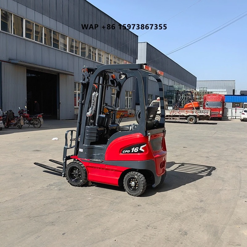 Mini Electric Forklift DC Motor Mini 1 Ton Battery-Powered Forklift Factory New 5T Forklift for Terrain Use