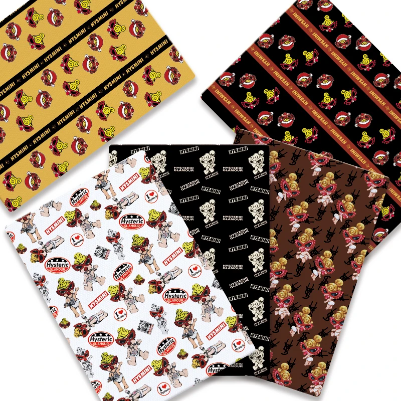 Cartoon hot DIY hand sewn patchwork quilted baby dress home piece 140cm printed cute sewn children's fabric