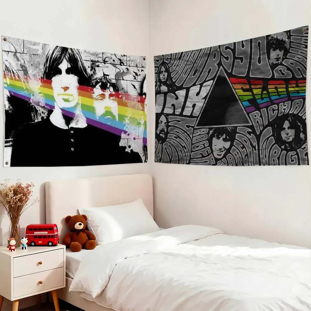 P-Pink-es Band F-Floyd-D Flag Suitable For Party Club Outdoor Interior Wall Decoration Banner Fans Gift