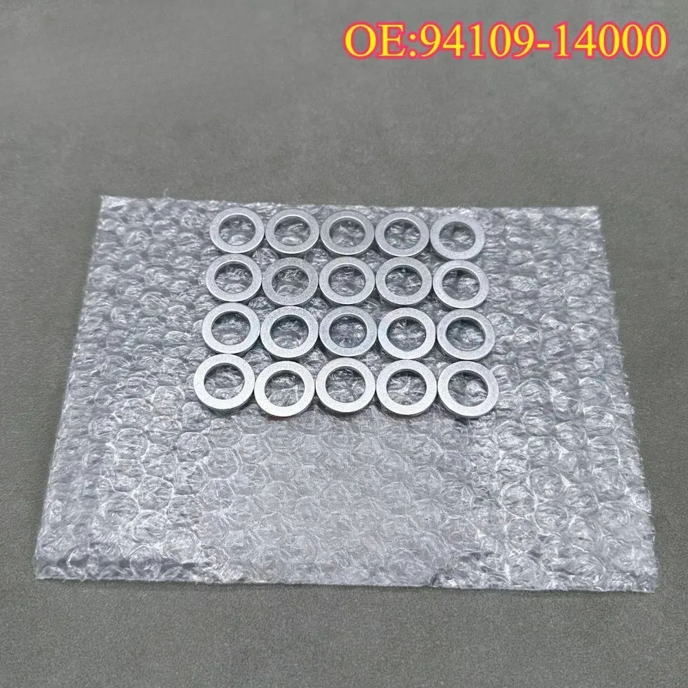 High quality New For 100Pcs 94109-14000 for CRV CRZ HRV Acura 14MM Oil Drain PlugCrush Washers Gaskets