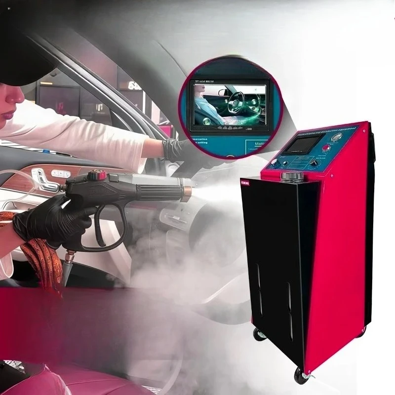 2026Schucars S-115 High Pressure Steam Cleaner High Temperature Disinfection Car Engine  Oil Air Conditioning Cleaning Machine
