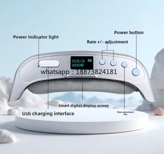 Fully Automatic Electric Flip Mirror Eye Ciliary Muscle Trainer Head-Mounted Design DC Power Supply for Children's Training fast
