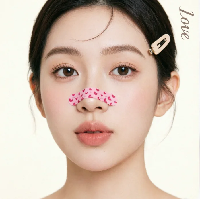 10/30/50Pcs Adjustable Nose Lifter Strips Memory Keel 16D Contour Spine Nose Shaping Sticker Reusable Cartoon