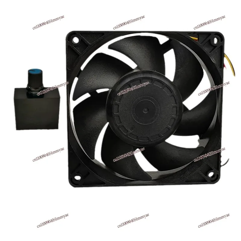 Industrial Humidifier Fan 12038 48V 220V Waterproof, Two-wire and Three-wire PWM Governor Sprayer Accessories