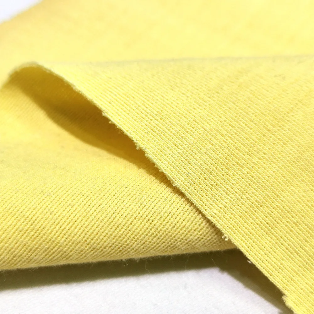 Aramid 1414 High Temperature Resistant, Cut Resistant, Flame-Retardant and Fire-Resistant Kevlar Knitted Fabric 280g/㎡