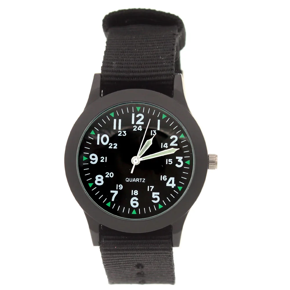 New Arrival Cute Nylon Strap Watch Birthday Christmas Gift Girls Boys Wristwatch Children's Day Gift Kids Gifts