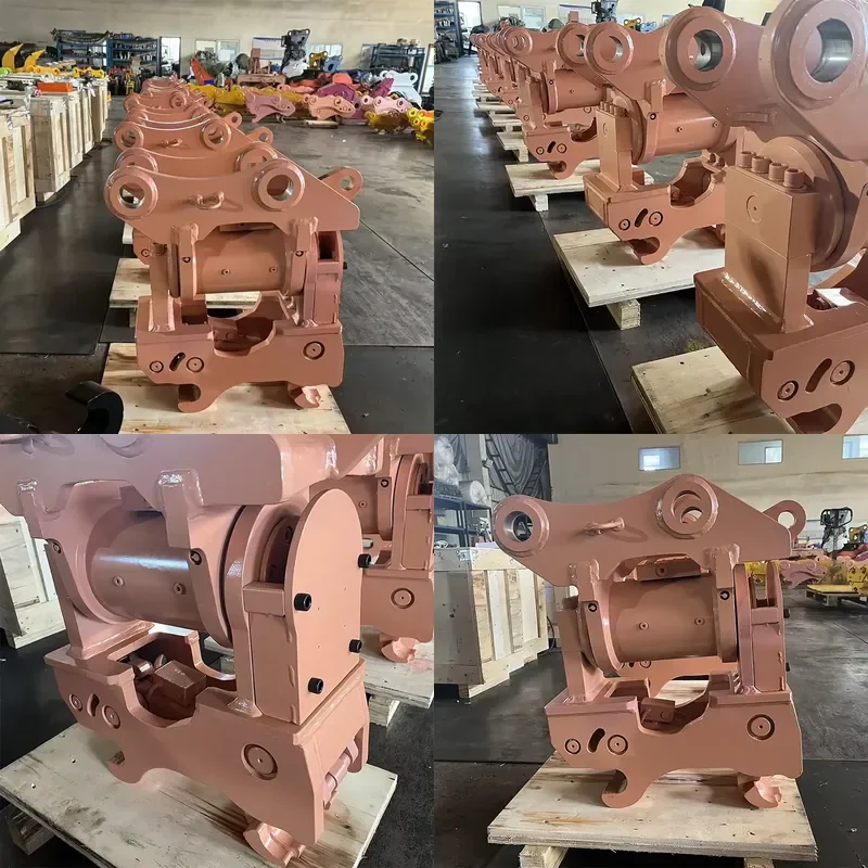 Heavy Power Tilt Coupler for Mini Excavators | 180° Full Rotation Design