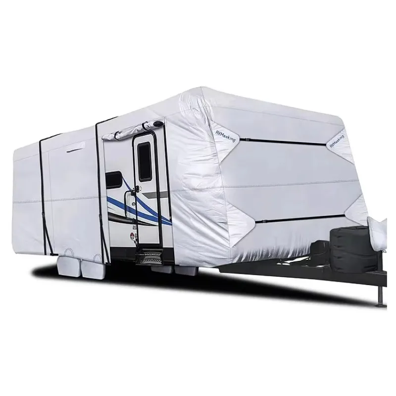 2026 New Type Waterproof Uv Protection Rv Cover Hail Protection Travel Trailer Rv Cover