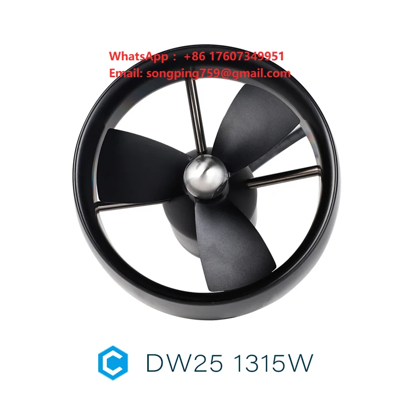 Cubemars DW25 Underwater Thruster High Torque Waterproof Motor for Subsea Winch Crawler ROV