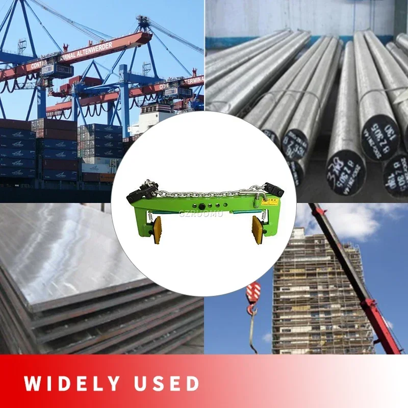 Industrial - grade Chain - type Lifting Clamp 12/17/23 Inch for Stone, Glass and Marble Used in Steel Factories and Construction