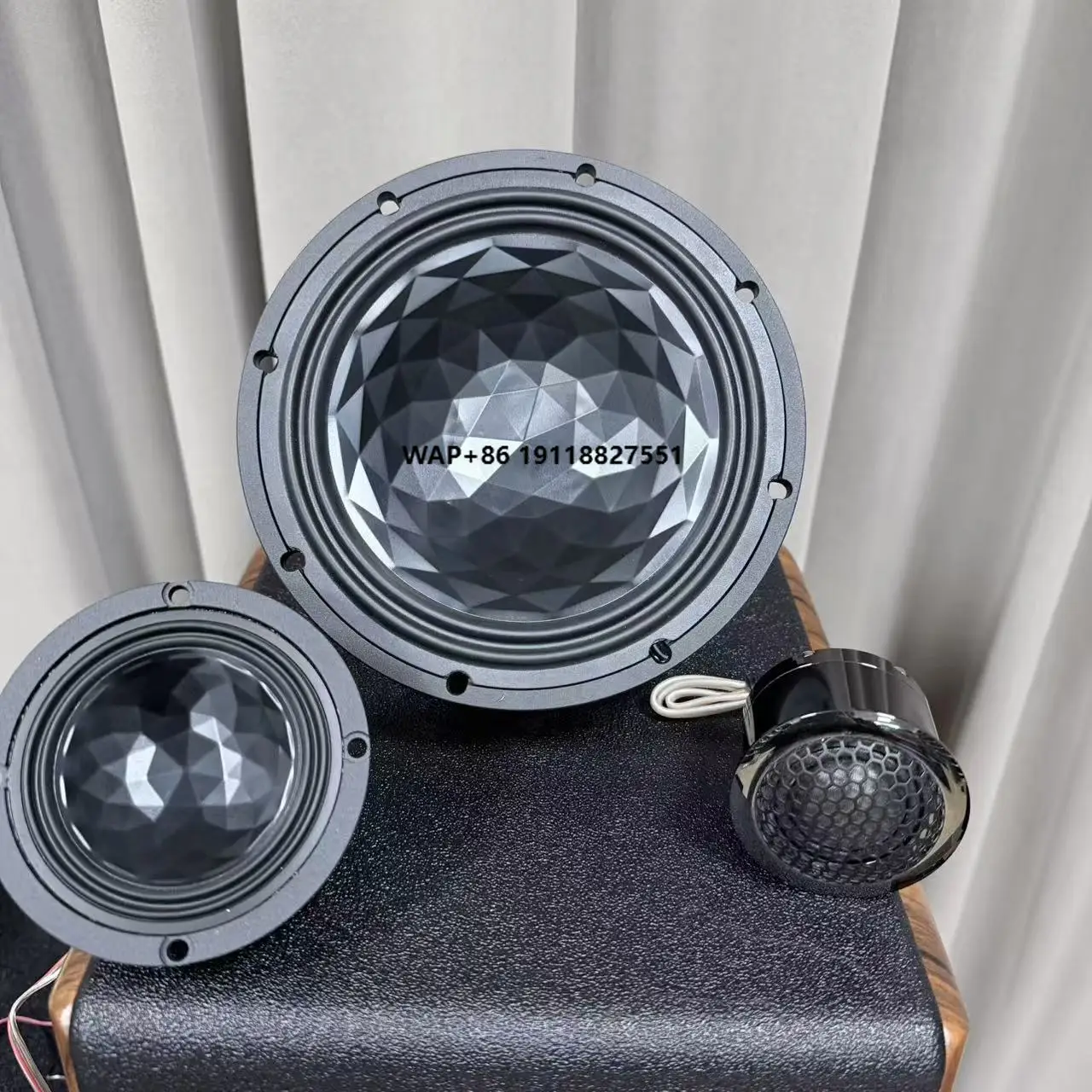 Auto Android Car Audio Car Audio Subwoofer 8inch  Three-way Diamond Dial Gauge Ofc Car Speaker Speaker Combination Set