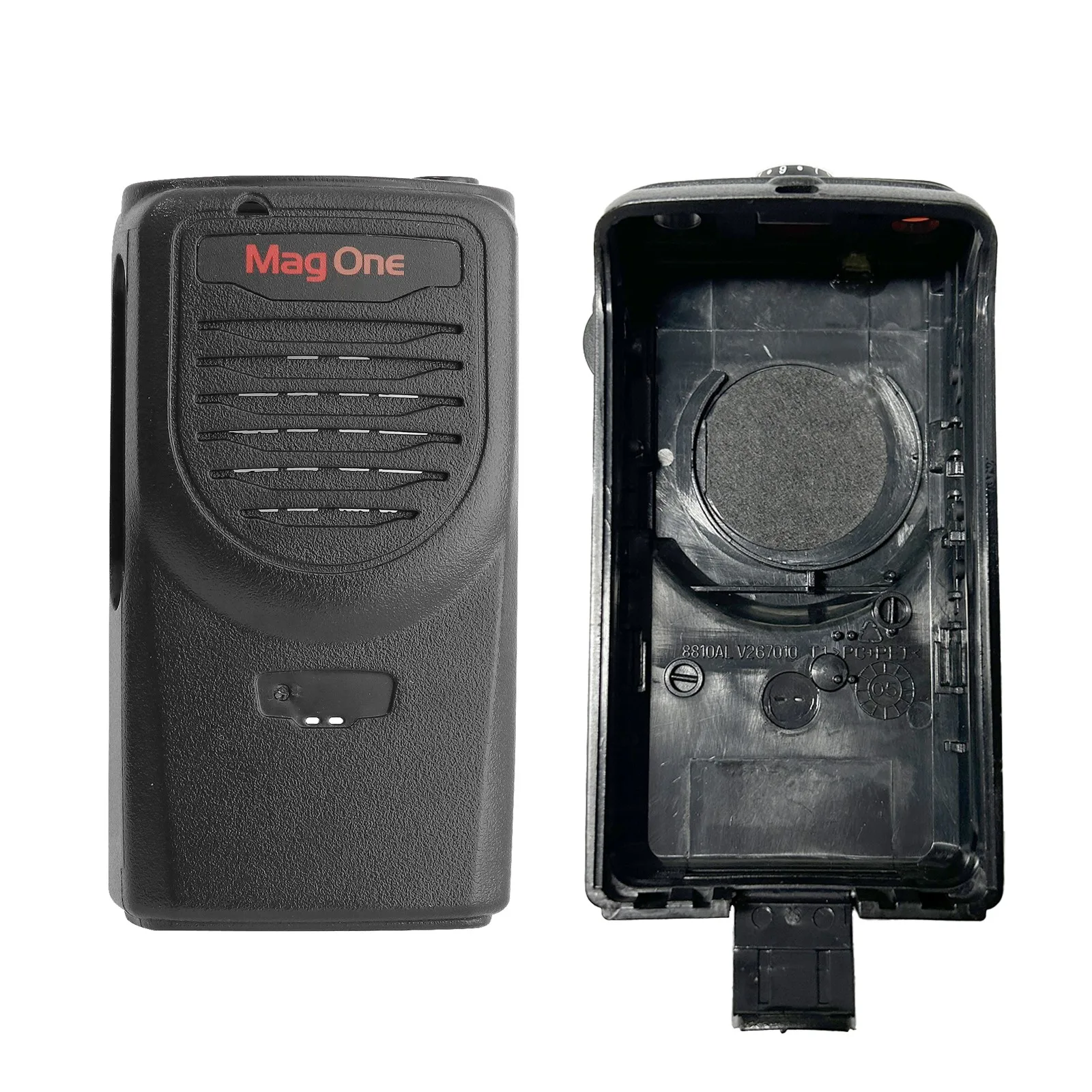 Walkie-Talkie Replacement Front Housing Case KIT for Mag One A8 BPR40 Two Way Radio--VBLL