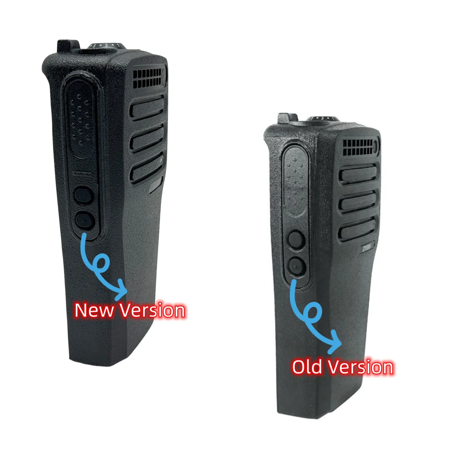 PMLN6345 Walkie Talkie Front Housing Case Cover Kit For CP200D Dep450 CP200d XIR P3688 DP1400 Two Way Radio