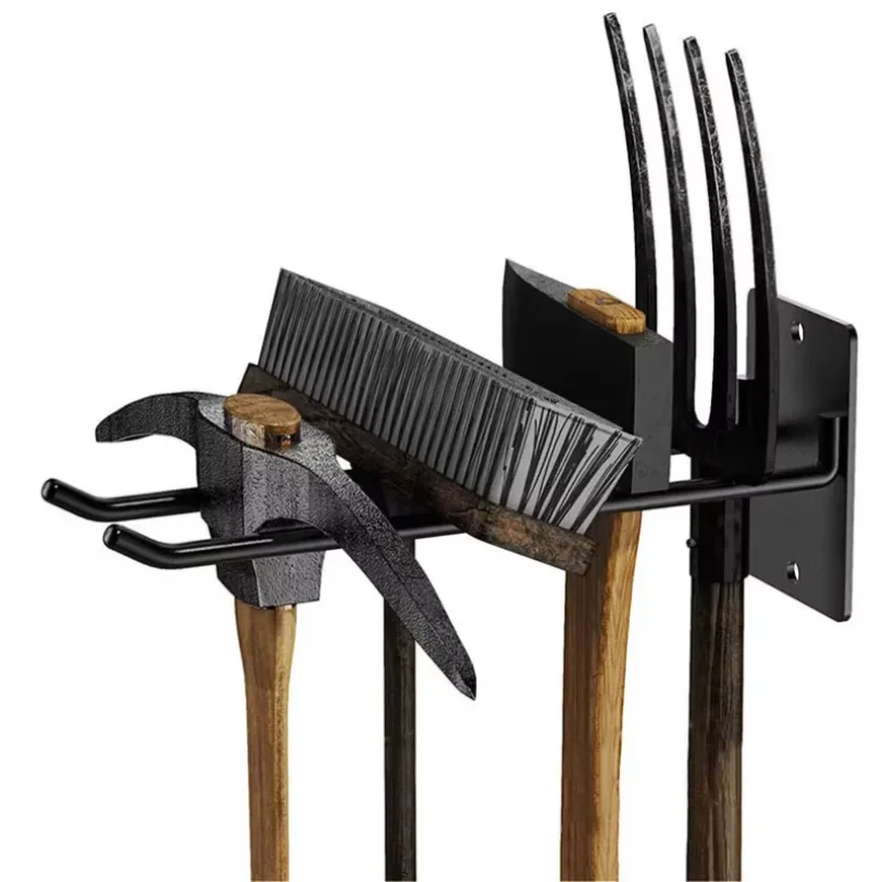 Tool Storage System Hooks Wall Holder Garage Storage Multi-Purposes Garden Tool Organizer For Warehouse Garage Wall Hook