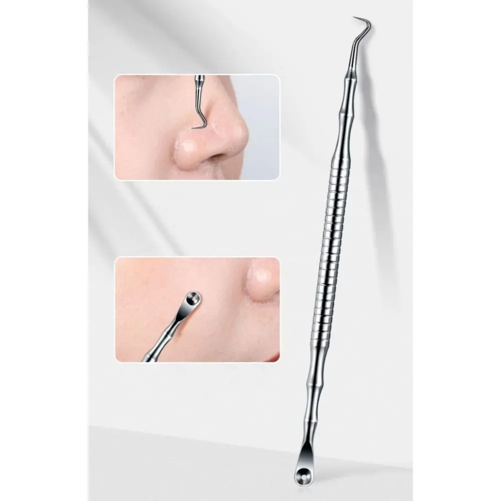 Care Tool Travel Whitehead Squeeze Extractor Pimples  Removal Tool Blackhead Remover Pore Cleaner Needles Acne Blemish Needle