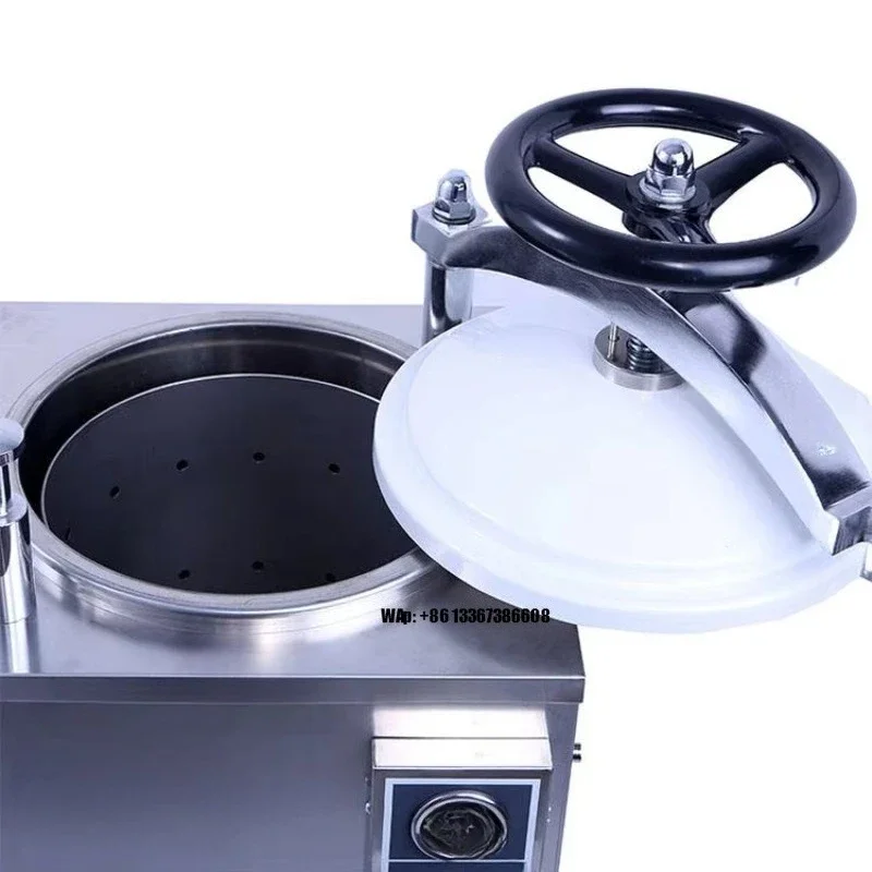 Digital Sterilizer with LCD Interface and Precision Temperature Control Food Disinfector for Laboratories Digital Autoclave