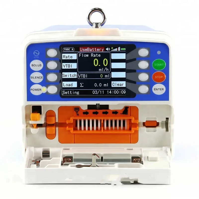 HK‑50 Portable Veterinary IV Pump, Three‑Modes Pet Fluid Delivery Equipment With English Version Operation Interface