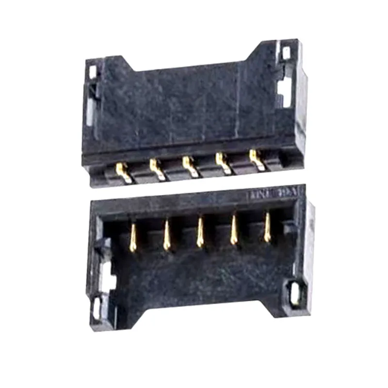 2-10Pcs FPC Connector Plug Jack Contact Holder IR Battery Indicator Flex Cable On Motherboard For MacBook Mac Mini A1347 5Pin