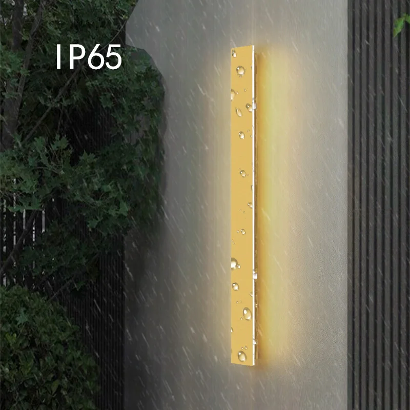 Waterproof, Wall, LED, Outdoor, IP65, Modern Style, Garden, Landscape Light, Villa, Light, Power Supply 85-265V, Adjustable