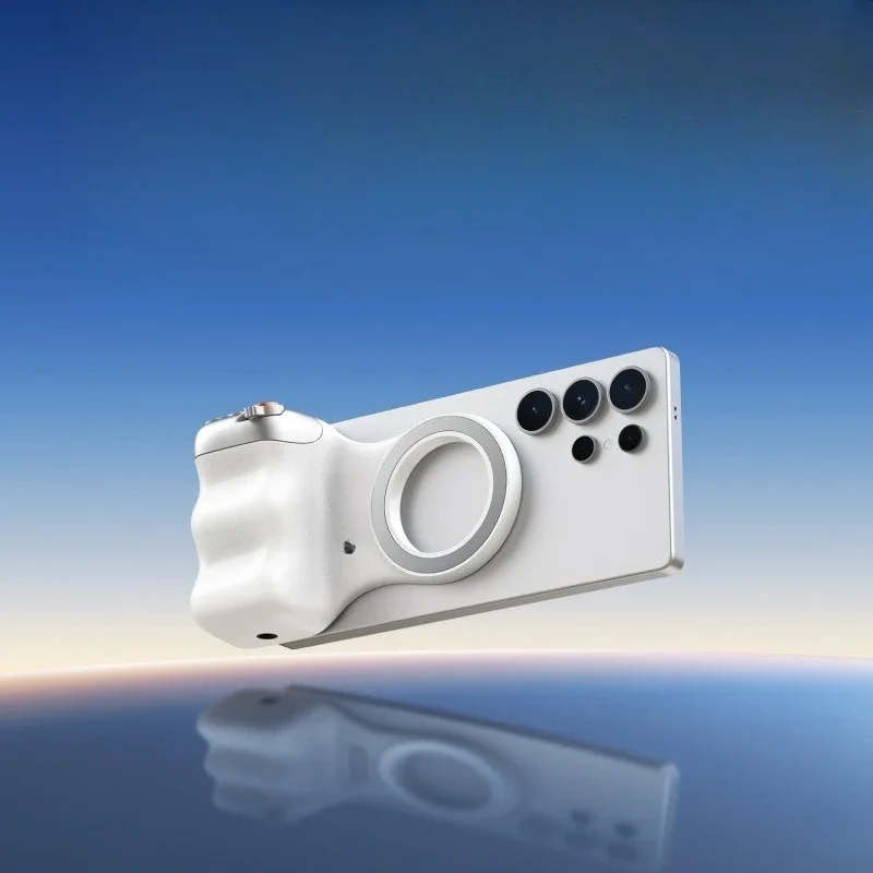 Shooting aid Magnetic mobile phone photography handle Wireless Bluetooth photography Beauty anti-shake
