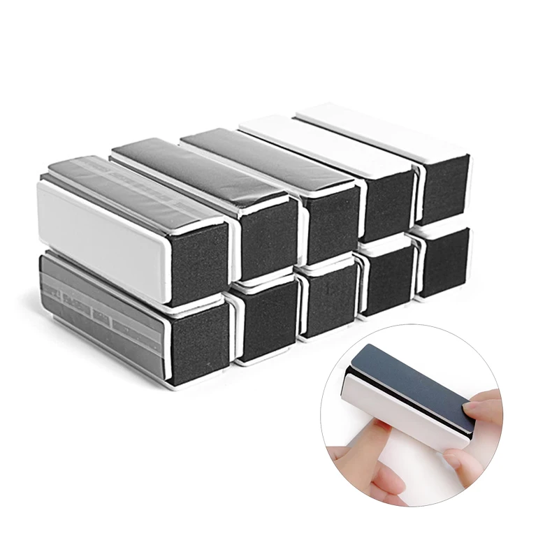 2/4/10pcs/Lot Sanding Block Nail Shiner Polish Buffer File Care Tools Beauty Manicure Peidra De Moler Art Buffing