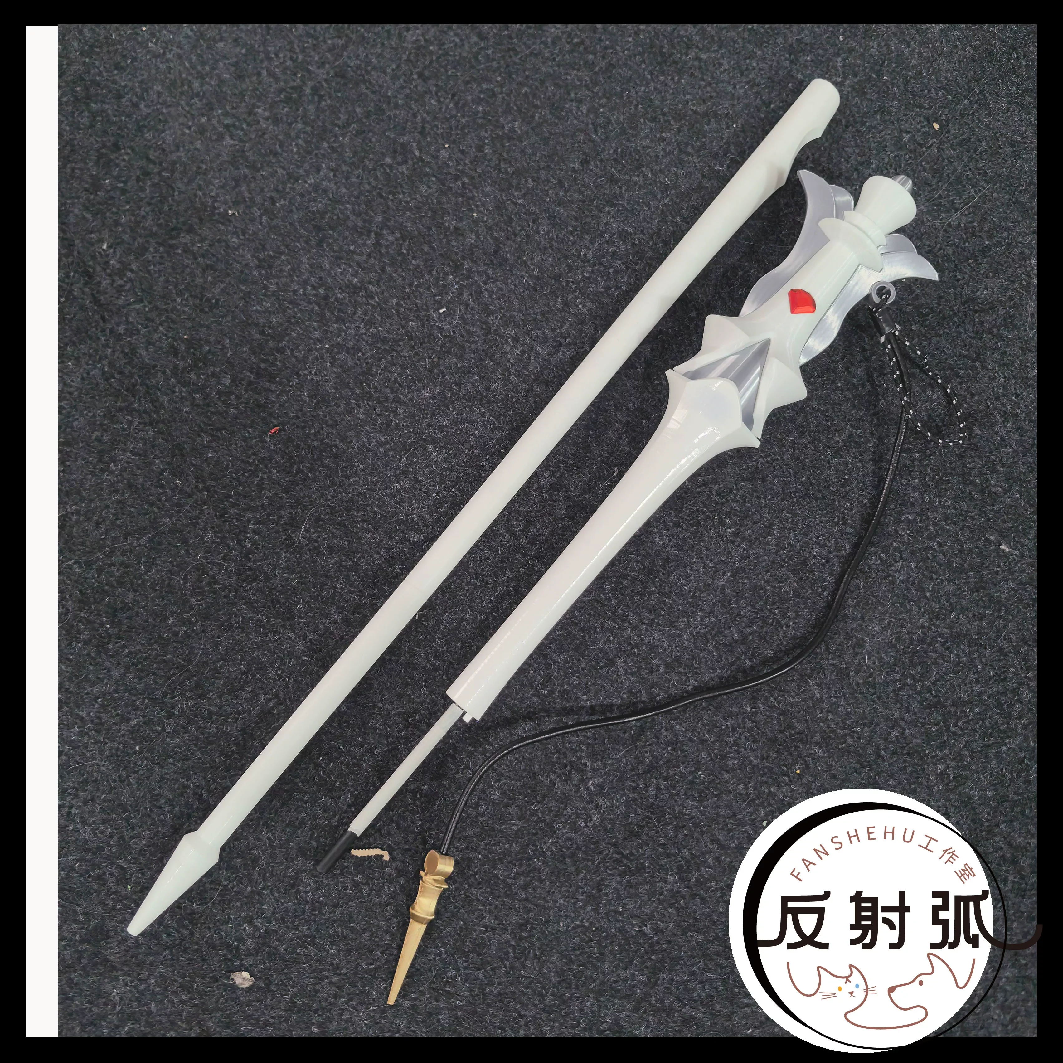 Arknights Gladiia Cosplay Anime Stage Prop Wand Animes Expo Holding An Object Staves Walking Stick Detachable Game Gifts