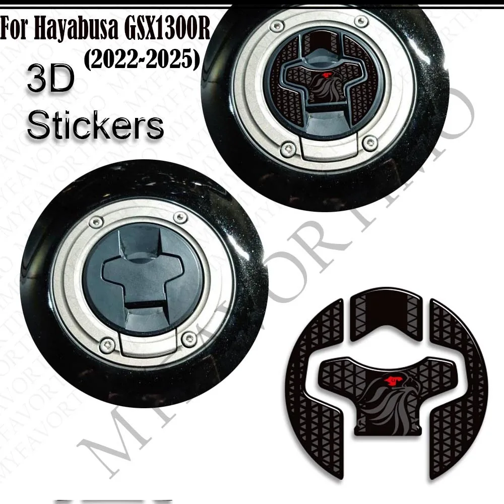 Motorcycle For Hayabusa GSX1300R GSXR 1300 GSX 1300R Tank Pad Side Grips Gas Fuel Oil Kit Knee Stickers Decals 2022-2025