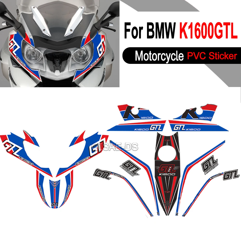 For BMW K1600GTL K1600 K 1600 GTL Motorcycle Tank Pad Oil Kit Knee Scratch Protector Stickers Body Fairing Cover Decals