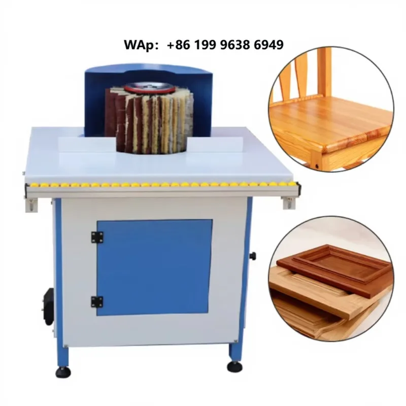 Easy to Operate Wood Brush Sanding Machine for Vibrating Wood Sanding and Polishing Machine