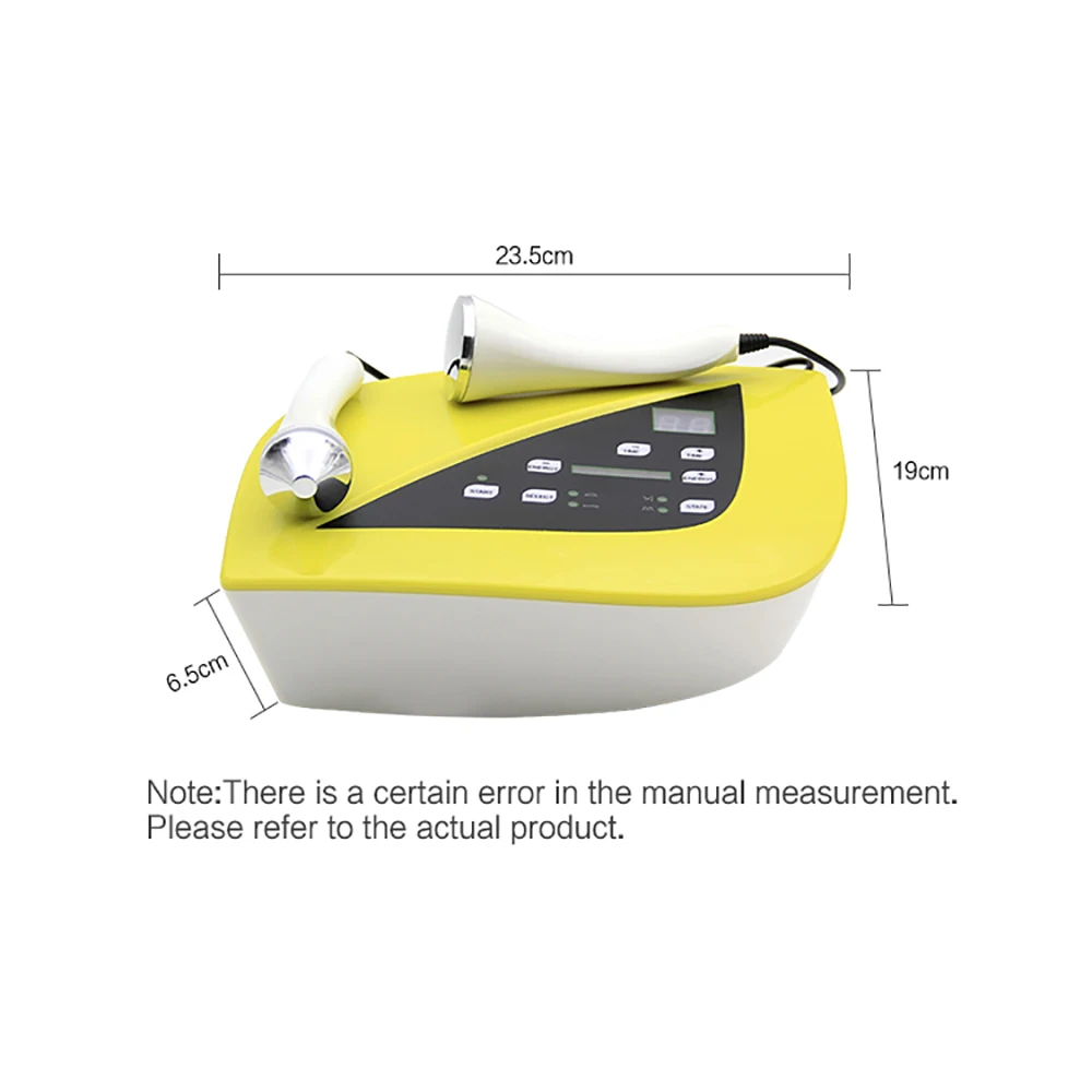 Customizable Ultrasonic Facial Machine Deep Skin Care High Frequency Ultrasound Machine Tightening Anti Wrinkle Massager