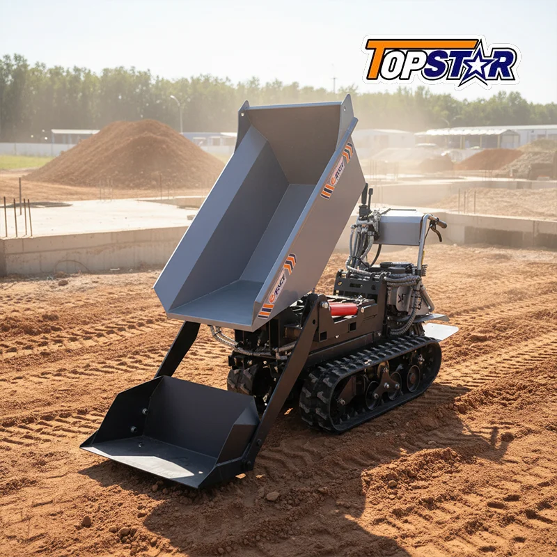 Fast Delivery Mini Dumper 1000kg Small Crawler Dumper EURO 5 EPA High Quality Factory Direct Sale
