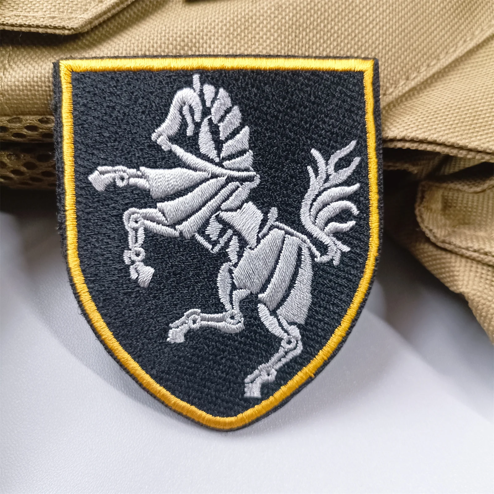 Warhorse Tactical Patches, Hook and Loop Badge for Backpacks & Clothing, Creative Exquisite Patch, Decorative Stickers