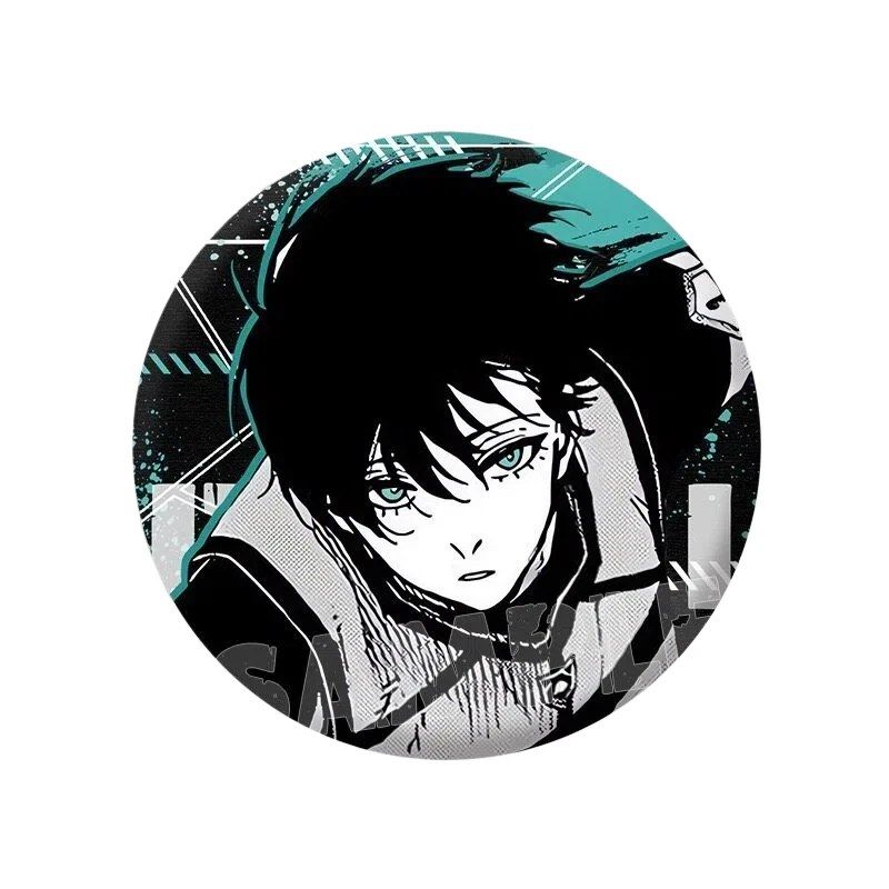 Anime Figures Itoshi Rin Badges Nagi Seishiro Backpack Ornament Pins Toy Mikage Reo Metal Brooch Gift Fans Collection