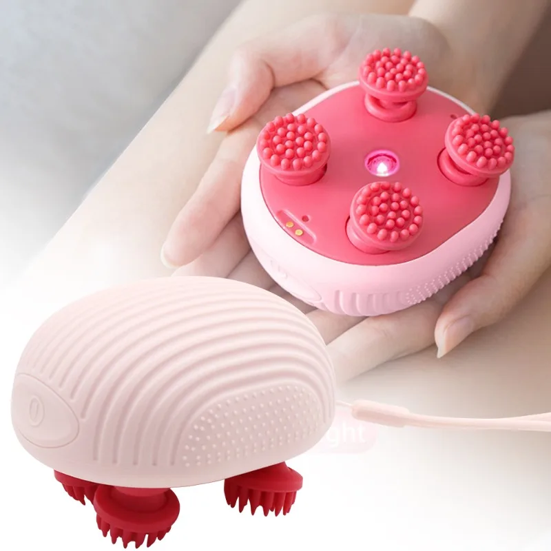 Electric Hair Stimulation Smart Automatic Best Electric Mini Pet Cat Head Massager Scalp Stress Relax for Headaches