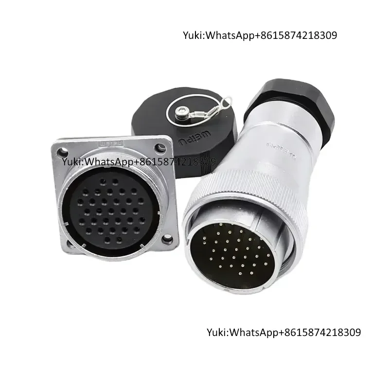 Original Weipu WF40 Series IP67 Waterproof Connector 5-52 Pole Male Female Plug for Large Machinery Factory Power Supply