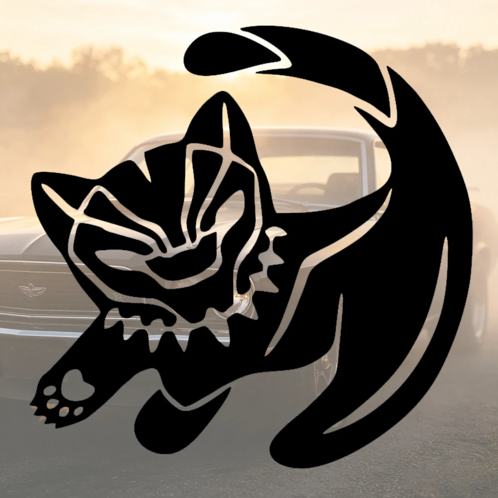 Car Stickers Customizable Waterproof Easy Install No Residue Racing Energy Lightning Star Logo Vinyl for Truck SUV Auto Body