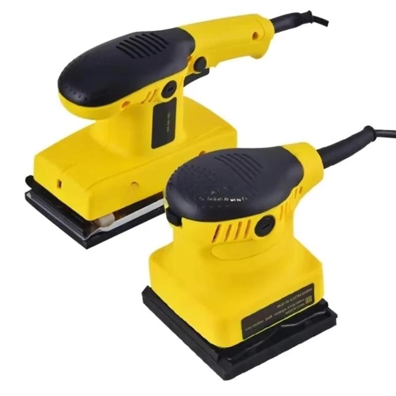 Small Electric Vacuum Wall Polisher Household Electric Putty Grinder Flat Sanding Machine Wood Floor Sander for Woodworking