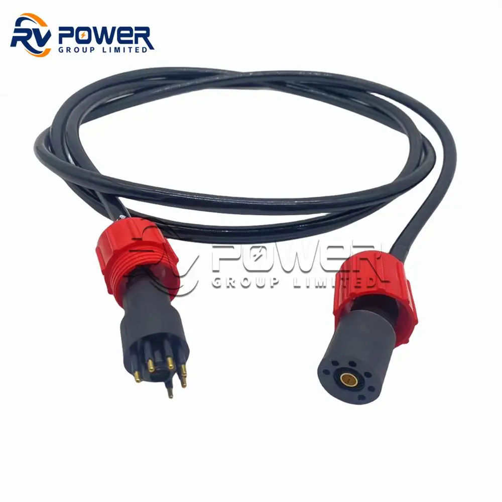 Coaxial IP69k Underwater Marine Bulkhead   Cable ROV Wire Waterproof Ethernet Circular Submarine Seacon Sub conn Connector